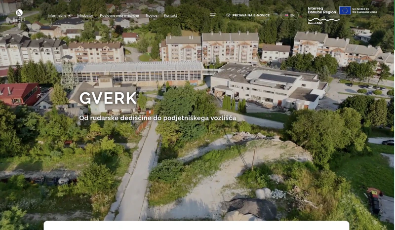 Spletna stran Gverk za Občino Hrastnik